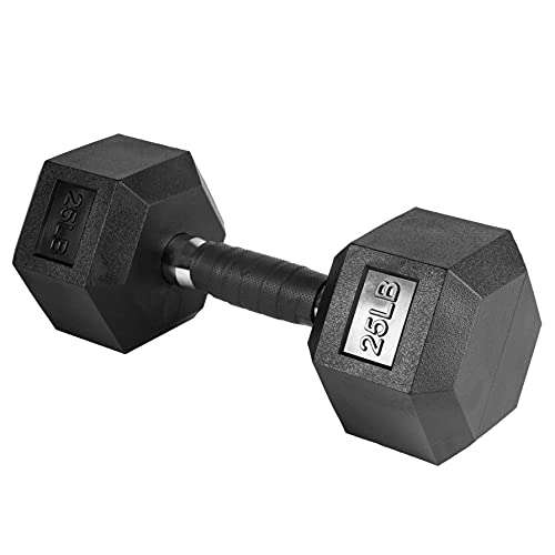 DNC Dumbbells 15 lb, 20 lb, 25 lb,Weights Dumbbells Set pf 2, Strength Training Equipment Dumbbells for Women and Men, Exercise Dumbbells for Body Fitness Home, Office, Gym (Black-3, 25lb)