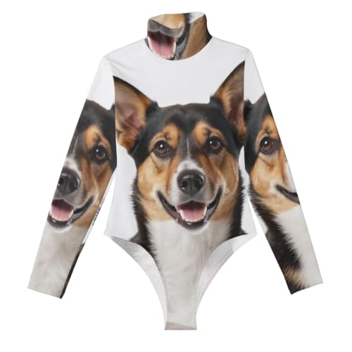 Camisetas de manga larga para mujer GuoChe y monos con diseño de perro