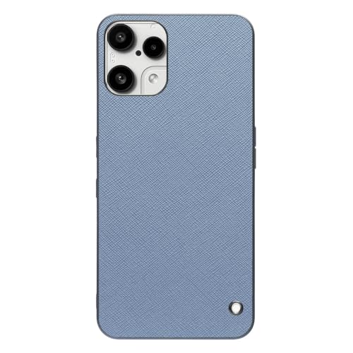 LOOF CASUAL-SHELL ���U�[ ���^ �X�}�z�P�[�X for Nothing Phone (3a) Lite �p �P�[�X �J�o�[ �X�g���b�v�z�[�� �V���v�� �ϏՌ� �y�� [�N���E�f�B�u���[]