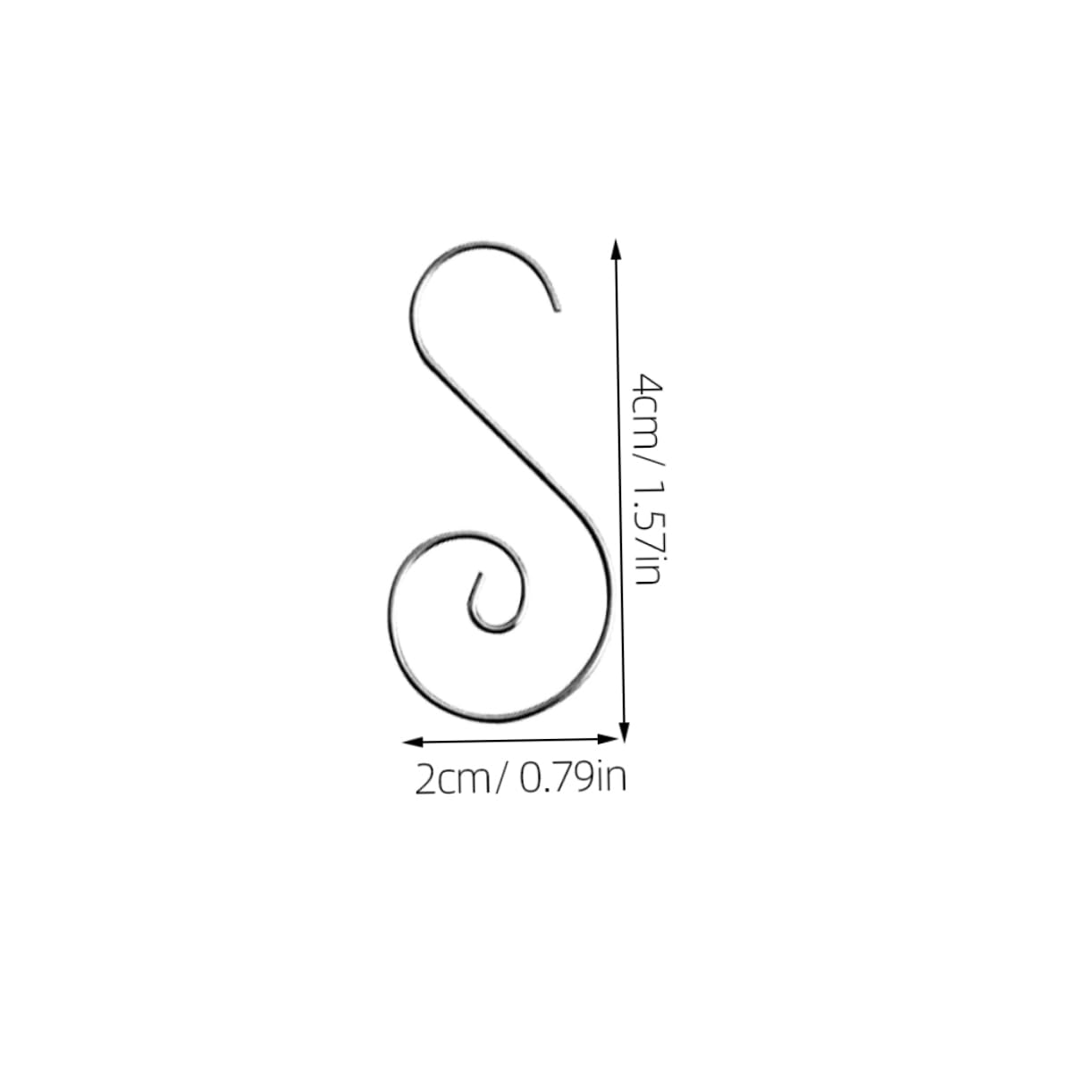 SOLUSTRE 20pcs s Hooks for Wreath Hangers Ornament Hooks for Home Decor Hanging Towels Clothes Plants and More for Front Door and Seasonal Displays