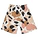 innewgogo Colorful Leopard Fashion Toddler Baby Boy Girl Cotton Pull-On Shorts Elastic Waist Athletic Casual Shorts Drawstring Pants 4T