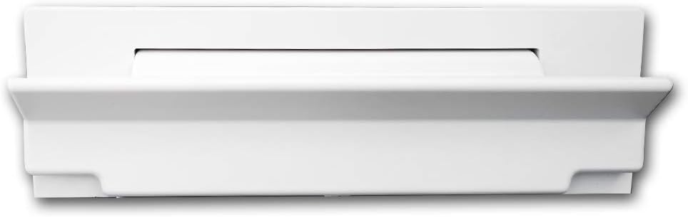 OVO Universal Central Vacuum Automatic Sweep Dustpan White Finish