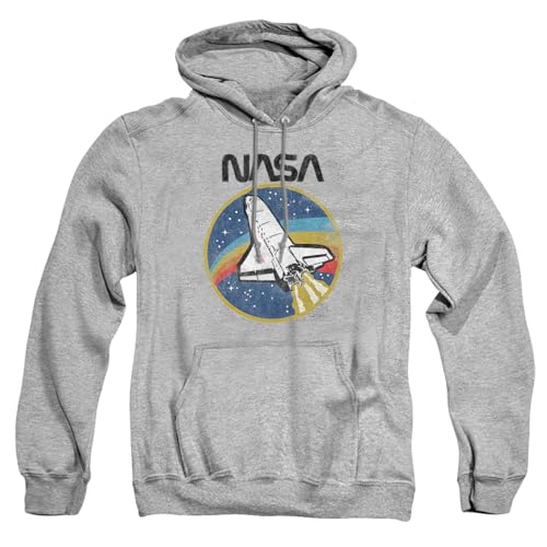 Popfunk NASA Logo Shuttle Space Pullover Hoodie Sweatshirt (XL)