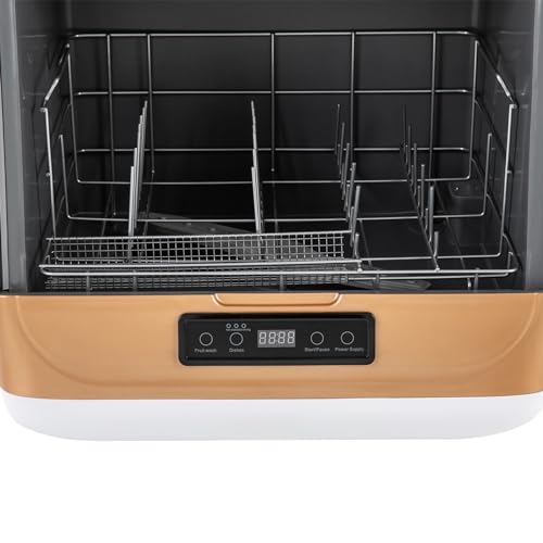 Mini Geschirrspüler Tragbarer Tischgeschirrspüler Spülmaschine für 4-6 Set Geschirr und Touchsteuerung für Kleine Küchen 8 Mini Geschirrspüler Tragbarer Tischgeschirrspüler Spülmaschine für 4-6 Set Geschirr und Touchsteuerung für Kleine Küchen