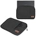Produktbild UC-Express Hülle Tasche kompatibel für Medion Akoya E6246 Notebook Schutzhülle Schwarz/Grau Cover Schutz Case 15,6 Zoll Laptoptasche, Farbe:Schwarz