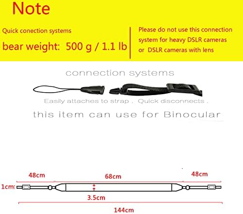 CHMETE Bohemia Vintage Universal Adjustable Camera Camcorder Shoulder Neck Strap Belt with Harness Adapter Fits for DSLR Camera