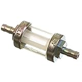 benzinfilter glas MZA-Artikelnummer: 10315B OMG 10315B Benzinfilter - massive Metallausführung - ø 6 mm Anschluss