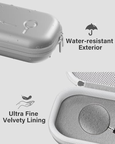 Image of ProCase Stethoscope Case for 3M Littmann Classic III & Cardiology IV -Silvergrey