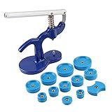 DEDEA Uhrenpressenset, Druckrückseite Uhrmacher-Reparaturwerkzeug, Uhrwechsel-Batteriewerkzeug-Reparatursatz