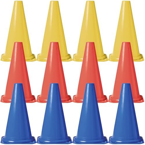 General Motors GM 12-inch Cones, Set of 12 - Multicolour, One Size