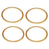 Motorcycle Exhaust pipe Gasket 4 pieces Compatible with...