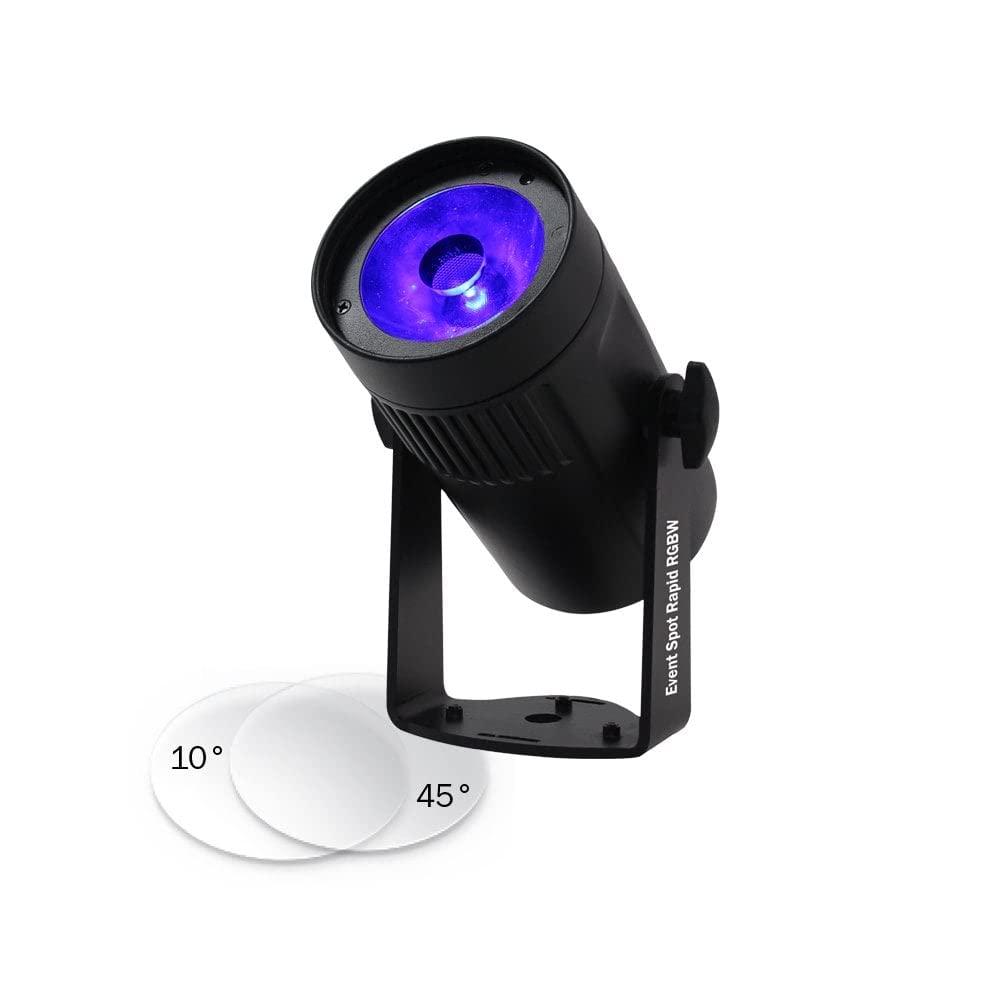 Foco LED RGBW.