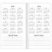 Lang Brands, LLC, MLB Chicago Cubs 17 Month 2026 Pocket Planner, 3.5'' X 6.25'', 17-Month Calendar with Spiral Binding