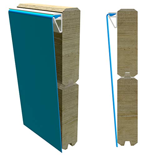 Paradies Pool® Holzpool Lulu Einzelbecken inkl. Zubehör, Edelstahlleiter Tiefbecken, Folie Sand mit 0,8mm Stärke… – Bild 7