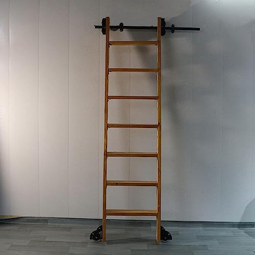 Kit de herrajes para un acceso moderno en loft con riel de 300 cm 2