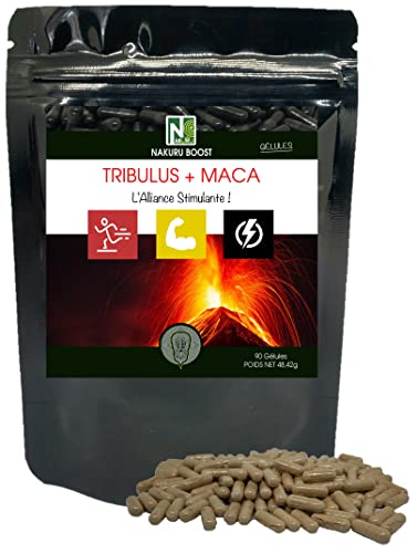 NAKURU | Tribulus + Maca | Gamme Boost | Fabriqué en France | 