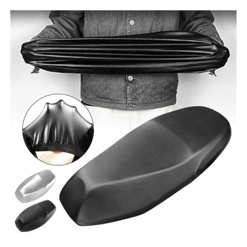 Funda de asiento para moto impermeable con protección integral para cojín de pasajero 3