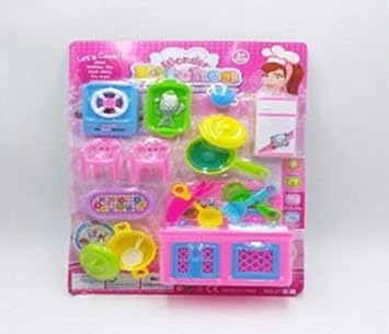 Brunte Tea Set Tea Party Pretend Playset for Kids, Teapot Play Set Pretend Play Set Girls Kitchen Toy Teapotwith Gas Gift