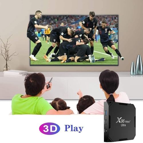 X96 MAX+ Ultra-TV-Box Upgraded Android 11.0 met 4 GB RAM 32 GB ROM 2.4/5.0G Dual WiFi, H.265, VP9 Decoding HD 4K BT Set Top Box: X96 MAX+ 432 - Afbeelding 5
