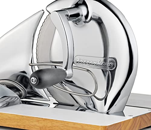 Zassenhaus Manual Stainless Steel Bread Slicer (Silver -brown)