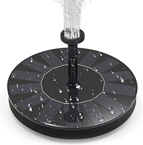 Y YOOMALL Solar Fountain DIY Exclusive Bird Bath Recommended Free Standing Solar Powered Fountain Pump for Garden, Birdbath, Patio, Pond, Pool - Amazon Vine