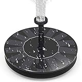 Y YOOMALL Solar Fountain DIY Exclusive Bird Bath Recommended Free Standing Solar Powered Fountain Pump for Garden, Birdbath, Patio, Pond, Pool - Amazon Vine