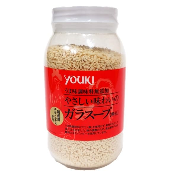 ユウキ　化学調味料無添加の　ガラスープ 　400g