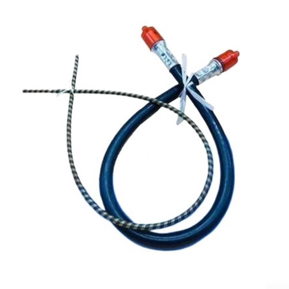 Zilimontt Flexible Antriebswelle aus Metall, Gummi, Ersatzteil für Rucksackmäher, Motorsensen, Gartengeräte, Rasenmäher, mit 29 mm Ende (Achse + Schaftkern)