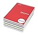 Mintra Office Steno Book - (Primary Colors, 8 Pads/Pack, Narrow Ruled) - 6inx9in, 100 Sheets per pad, POLY Cover, notebook for writing notes in school, university, college, work, office