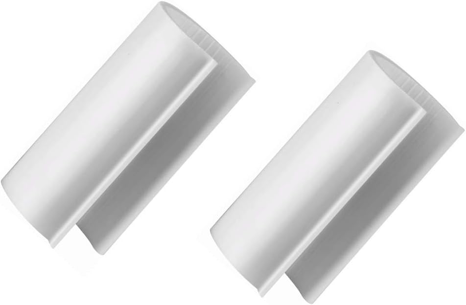 20 Pieces, Light Grip Snap Clamps For 2" Electrical Metallic Tubing (EMT) Or 1-1/2" Schedule 40 PVC Pipes, Furniture Grade To Buld DIY PVC Structures, E.g. Greenhouse, Chicken Coop