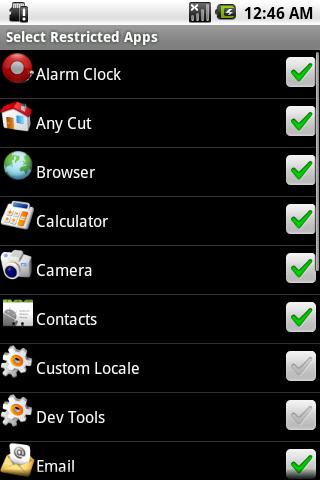 Android Parental Control