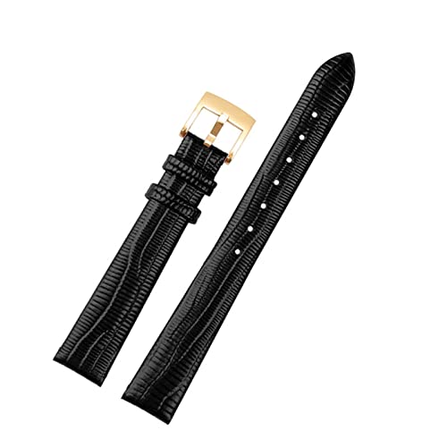 Bracelet montre 14mm souple fin cuir véritable pour Armani