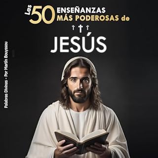 Diseño de la portada del título Las 50 Ense&ntilde;anzas m&aacute;s Poderosas de Jes&uacute;s