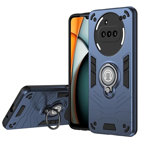 Coque Nothing Phone 3A antichoc bleu etui robuste rigide antichoc