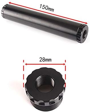 Esenlong 11pcs/ set Aluminum 1/2-28 Car Fuel Filter Solvent Trap For 4003 WIX 24003 Black