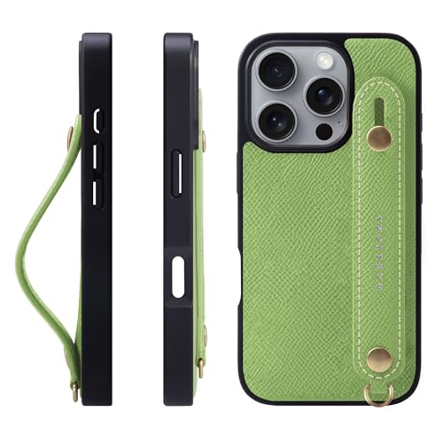 HANATORA for iPhone 16Pro �P�[�X �{�v �ϏՌ� �w�ʃx���g �X�}�z�P�[�X �X�}�z �X�^���h�@�\ �l�b�N �X�g���b�v �t�� �G���{�X���U�[ �M�t�g �}�O�l�b�g�Ȃ� ���F�[���N���P�b�g NGH-16Pro-VertCriquet