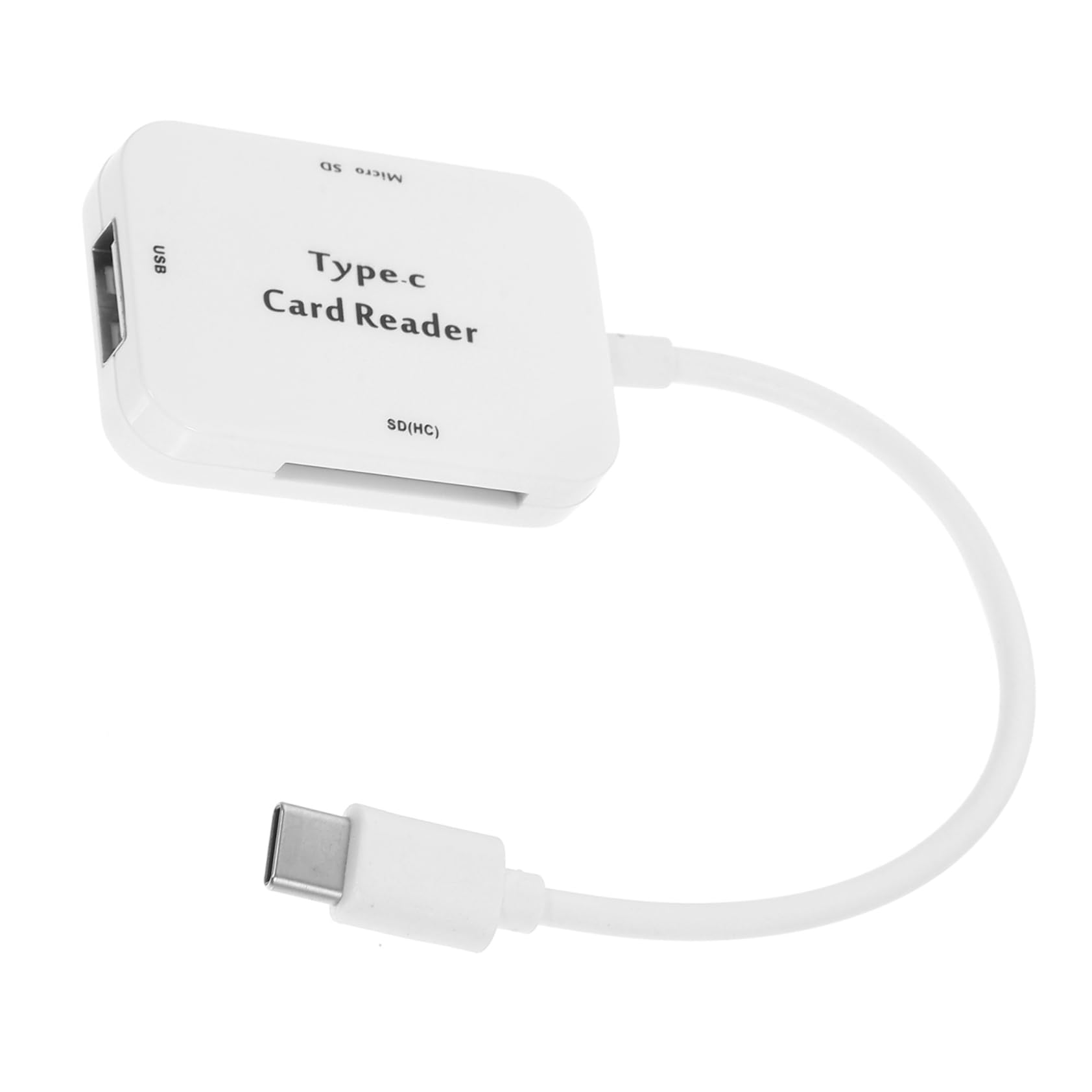 Mipcase 3 1 Type- USB c Card Adapter Type Card Adapter Reader USB Reader White Phone