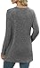 XIEERDUO Plus Size Fall Fashion Deals 2025 Long Sleeve Tunic Tops for Women Loose Fit Dressy Oversized Sweaters Maternity Clothes Dark Gray XXXL