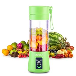[Upgraded Version] Personal USB Juicer Cup,Portable Juicer Blender,Household Fruit Mixer – Six Blades in 3D,Rechargeable…