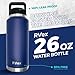 Generic Rambler 26 oz Bottle, Vacuum Insulated, Stainless Steel with Chug Cap, (Navy Blue), ‎1 EA