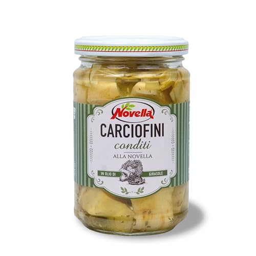 Italienische Feinkost -Artischockenherzen für Antipasti, Pizzabelag, Salate - 280 g