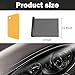 PYALXDN 1 Pcs Car Light Tint Film 12 X 48inch,Cuttable&Stretchability Car Headlight Taillight Fog Light Vivid Vinyl Wrap Protector,Non-Marking Self-Adhesive Decals Car Decor mit squeegee,Matte Black