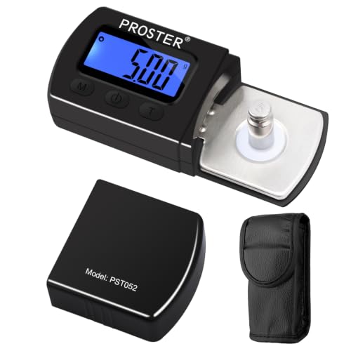 Proster Turntable Stylus Force Tracking Scale - Phono Turntable Cartridge Pressure Gauge 5g/0.01g...