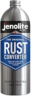 JENOLITE Original Rust Converter - Convert Rust Into A Ready To Paint Surface - One Application - Neutralise & Prevent Rust - 1 Litre