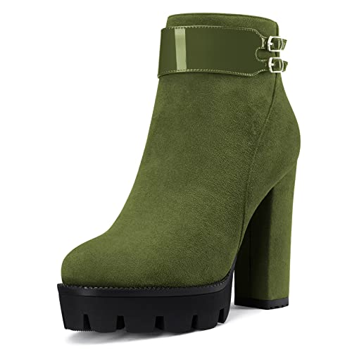 Bottines à plate-forme et talon haut 12 cm idéales pour vos soirées citadines
