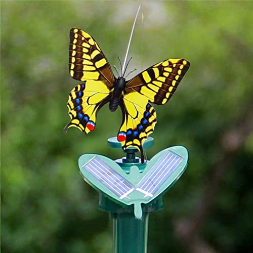 Eioflia Fluttering Solar Butterfly Garden Butterflies Fairy Lights Stakes Yard Decoration Random Color Solar Butterflies Decoration 3Pcsgarden Butterfly Ornaments Garden Solar Butterfly #TOP5