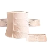 Envoltura de Recuperación de Apoyo del Vientre Posparto 2 en 1,Faja Postparto Reductora Mujer Cinturón Postparto Cinturon Despues del Parto Elástico Recuperación Abdominal Lumbar Apoyo Corses Skin XL
