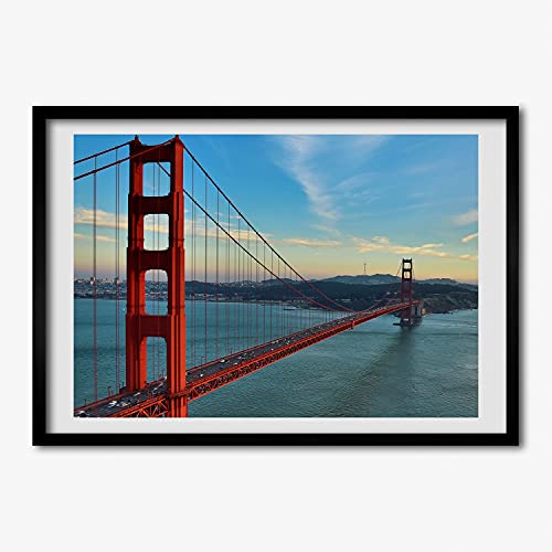 Peinture décorative San Francisco 70x50 cm pour raviver un mur blanc et triste
