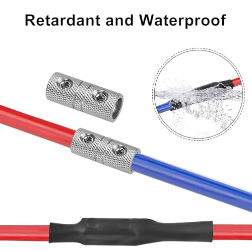Connecteurs de jonction pour câbles de Calibre 0 en métal pour audio - 3
