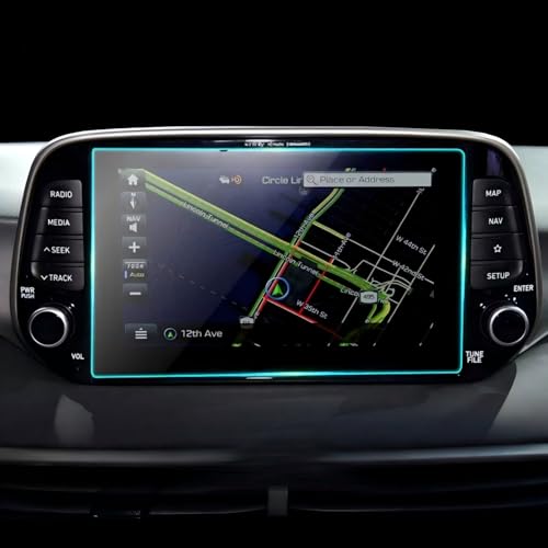 Protecteur d'écran HD clair Hyundai Tucson 2019 film protection GPS anti-rayure